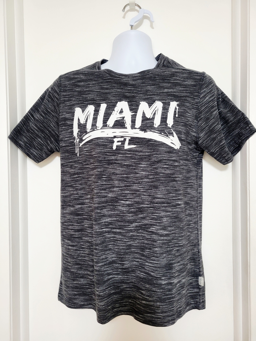 Men's Miami FL Graphic Tee - Black Heather